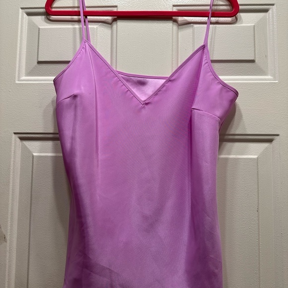 Beautiful Pink Mix Beaded “ E by eci ” Sheer 2fer Tank & Blouse!!! - Picture 4 of 5